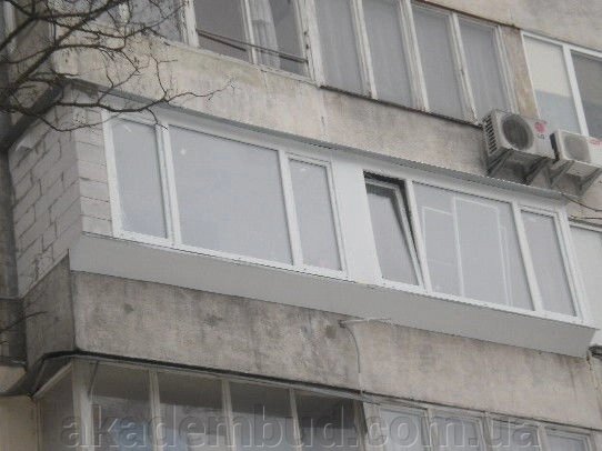 Балкон Trocal в Києві ціни від компанії Інтернет-магазин металопластикових вікон - фото 1