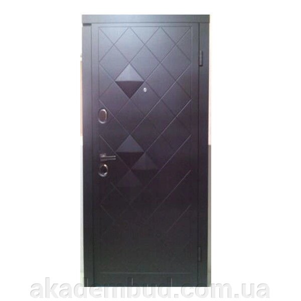 Броньовані двері Серія «MAXIMA» «КУБИКИ» 117 від компанії Інтернет-магазин металопластикових вікон - фото 1