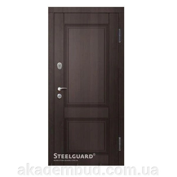 Двері броньовані Серія ALTA DO-30 Венге темний від компанії Інтернет-магазин металопластикових вікон - фото 1
