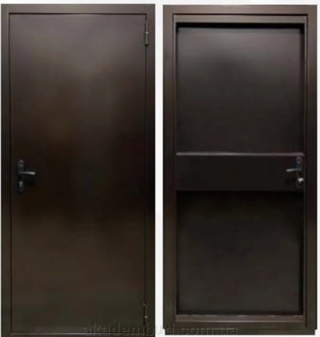 Двері модель Технічна від компанії Інтернет-магазин металопластикових вікон - фото 1