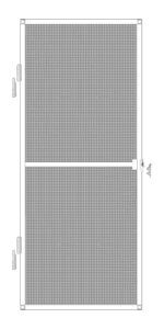 Дверна москітна сітка Преміум