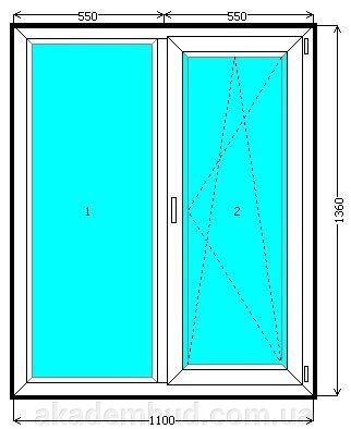 Енергозберігаючі вікна в Києві від «АкадемБуд» від компанії Інтернет-магазин металопластикових вікон - фото 1