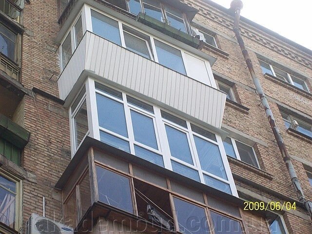 Лоджії «під ключ» Київ ціна. від компанії Інтернет-магазин металопластикових вікон - фото 1