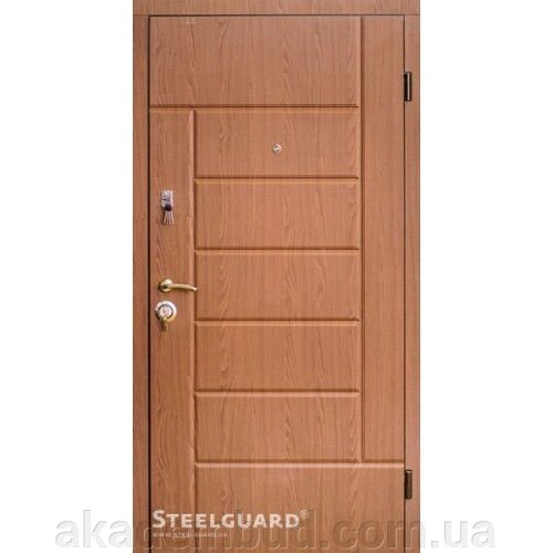 Металеві двері недорого Серія RISOLA Квадра 148 від компанії Інтернет-магазин металопластикових вікон - фото 1