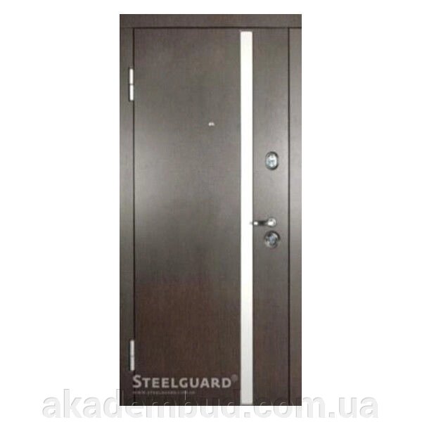 Металеві двері Серія MAXIMA АV-1 ПВХ Бетон графіт\ ПВХ Білий мат від компанії Інтернет-магазин металопластикових вікон - фото 1