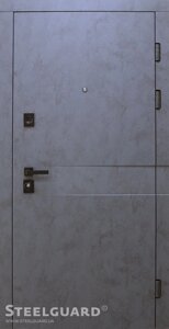 Металеві двері MAXIMA REMO бетон графіт