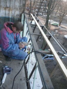 Винос балкона Київ ціна в Києві от компании Интернет-магазин металлопластиковых окон