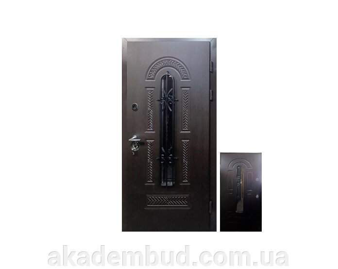 Вхідні двері MAXIMA VIKONT для будинка від компанії Інтернет-магазин металопластикових вікон - фото 1