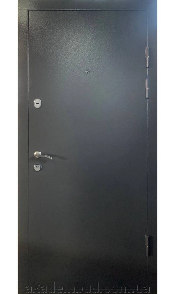 Вхідні двері модель ПУ-198 бергамо антрацит від компанії Інтернет-магазин металопластикових вікон - фото 1