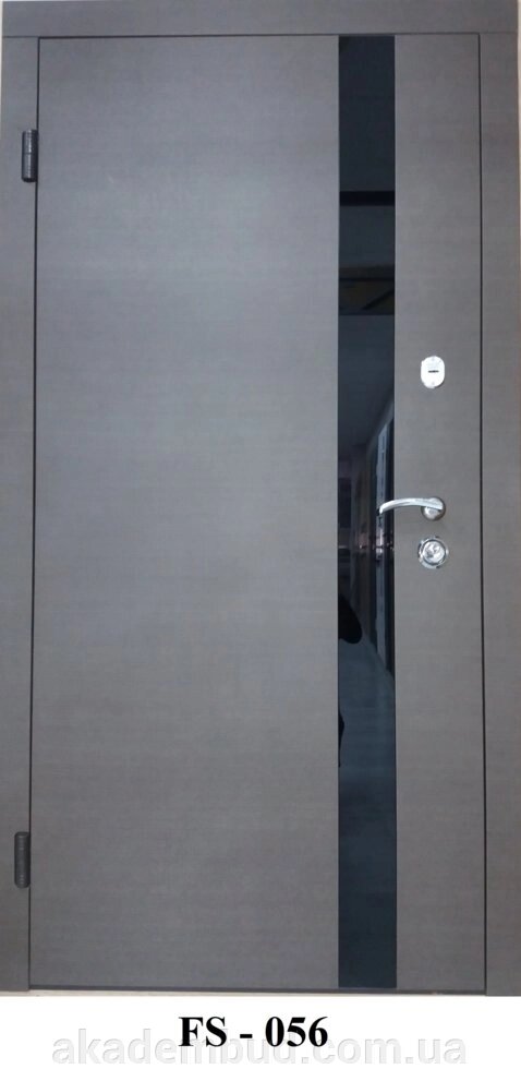 Вхідні двері Серія MERIDIAN АV-1 Венге темний / Білий шовк 110 від компанії Інтернет-магазин металопластикових вікон - фото 1