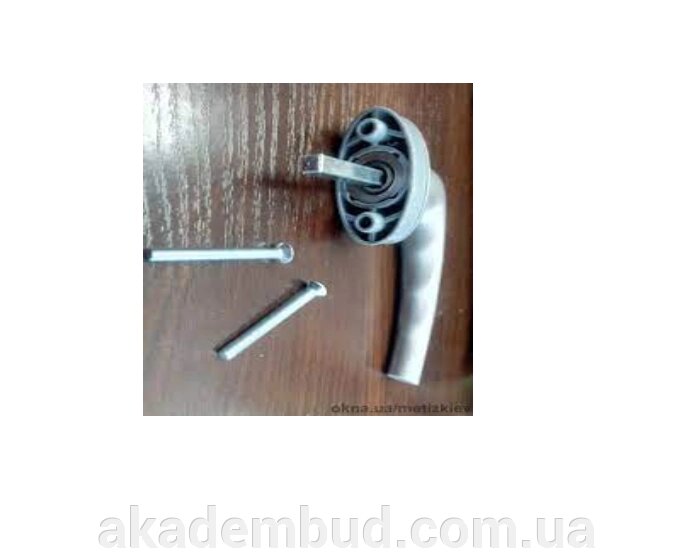 Віконна ручка алюмінієва 8п. IBIZA acoustic eloxar. від компанії Інтернет-магазин металопластикових вікон - фото 1