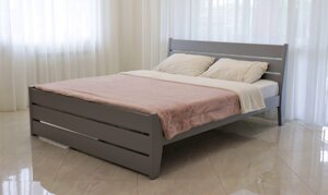 Дерев'яне двоспальне ліжко Глорія модерн