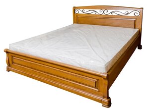 Дубова ліжко Вікторія двоспальне 180