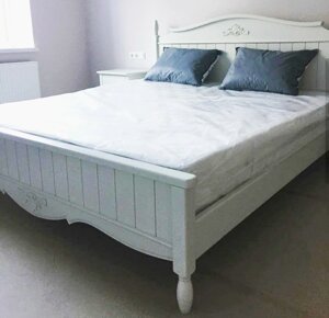 Дерев'яне ліжко Катаріна Прованс стиль