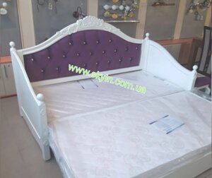 Ліжко Скарлет софа з додатковим спальним місцем в один рівень