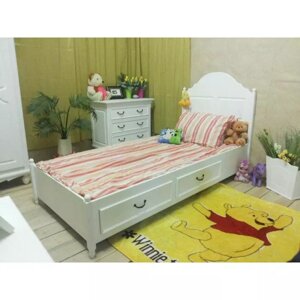 Підліткове ліжко з висувними ящиками Прованс
