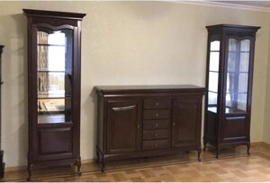 Стінка Відень з комодом для вітальні в класичному стилі