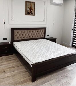Деревяне ліжко Бланш модерн стиль