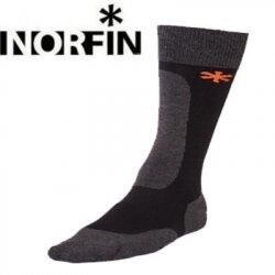 Шкарпетки Norfin Wool Long, утеплені зимові шкарпетки, дихаючий матеріал, розмір M