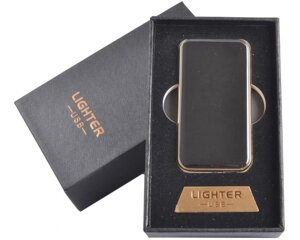 Запальничка подарункова (спіраль розжарювання, USB) Black №4754