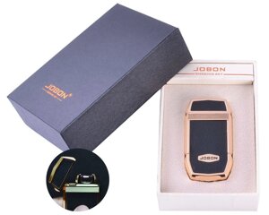 Электроимпульсная зажигалка в подарочной упаковке Jobon (USB)