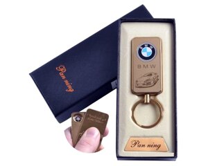 USB запальничка-брелок в подарунковій упаковці "BMW" (Спіраль розжарювання)