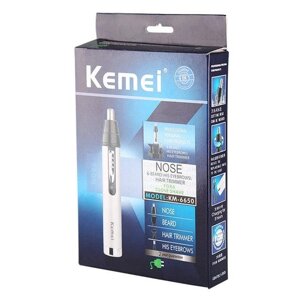 Тример для носа і вух Kemei KM6650 4 в 1