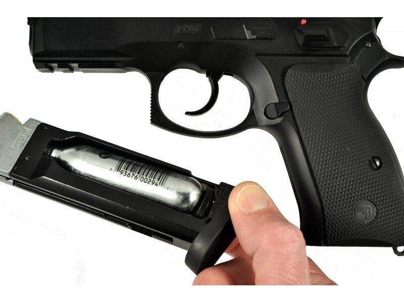 Пистолет пневматический ASG CZ 75D Compact - опис