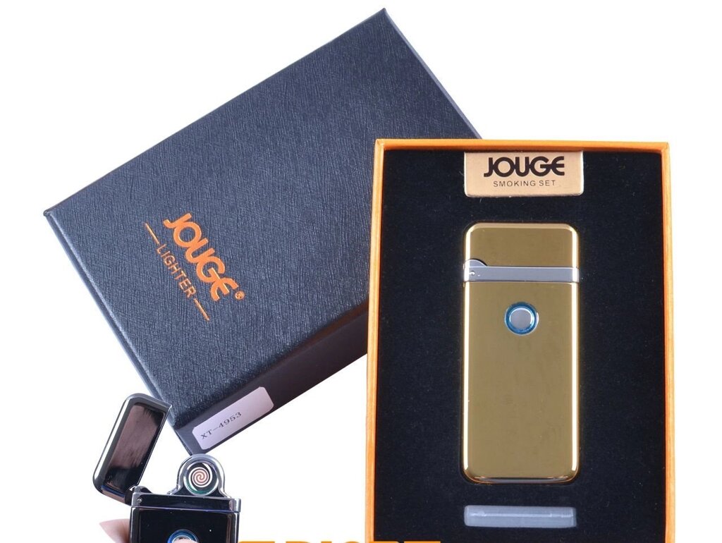 USB запальничка в подарунковій упаковці "Jouge" (Двостороння спіраль розжарювання) від компанії Інтернет-магазин "Є улов" - фото 1