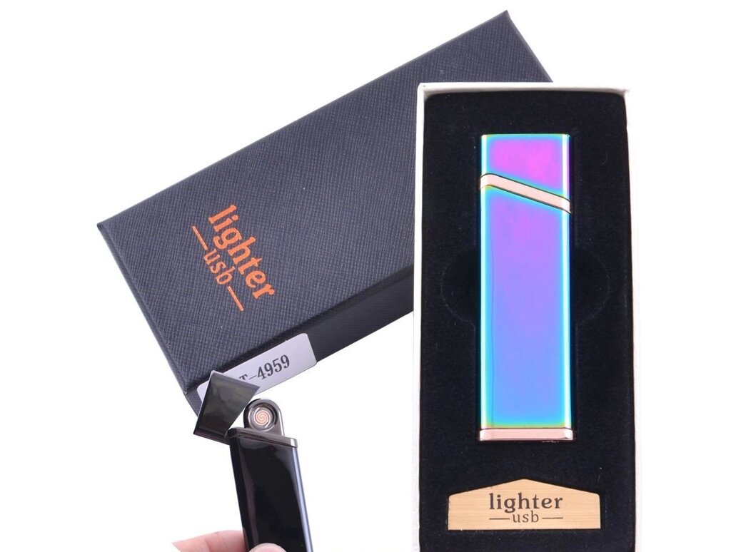 USB запальничка в подарунковій упаковці Lighter (Спіраль розжарювання) від компанії Інтернет-магазин "Є улов" - фото 1