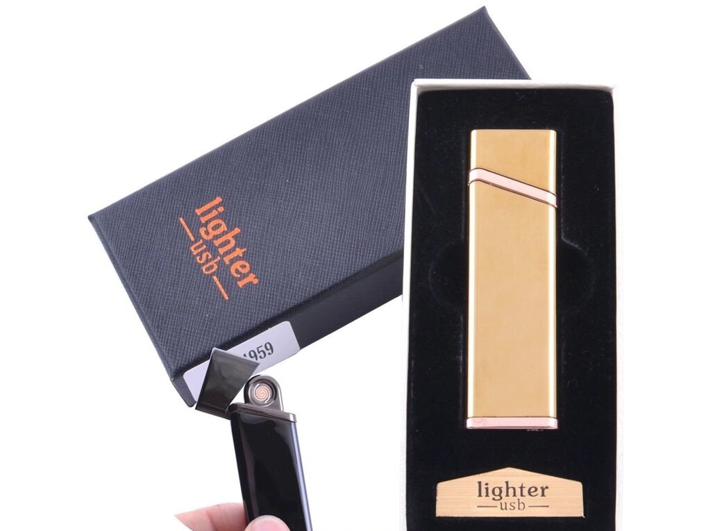 USB запальничка в подарунковій упаковці Lighter (Спіраль розжарювання) від компанії Інтернет-магазин "Є улов" - фото 1