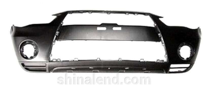 Бампер передній для Mitsubishi Outlander II (XL) ( рестайлінг ) 2010 - 2012, відп. п / тум., без відп. від компанії ШінаЛенд - Оплата Частинами - фото 1