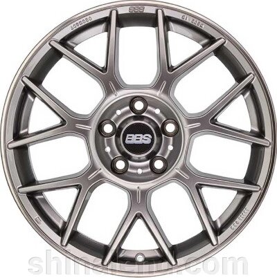 BBS XR 7.5x17 5x114.3 ET45 DIA82.1 (PSG) (CT) - Оплата частинами від компанії ШінаЛенд - Оплата Частинами - фото 1