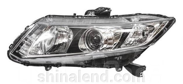 Фара ліва Honda Civic IX (седан) (дорестайл) 2011 - 2013, електр., (Depo fp1808) від компанії ШінаЛенд - Оплата Частинами - фото 1