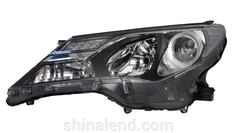 Фара ліва Toyota RAV4 IV (CA40, дорестайл ) 2012 - 2015, електр., HB3+HB3+WY21W+LED, (Depo fp1128) від компанії ШінаЛенд - Оплата Частинами - фото 1