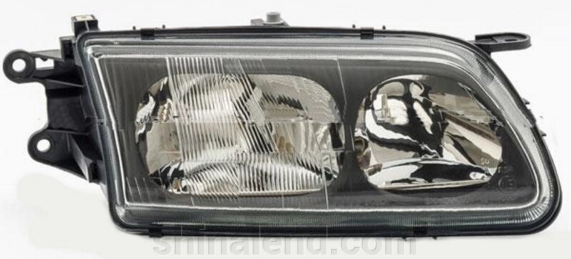 Фара права Mazda 626 V (GF) (GW) ( кристайл ) 1997 - 2000, електр., З сервоприводом, (Depo fp966) від компанії ШінаЛенд - Оплата Частинами - фото 1