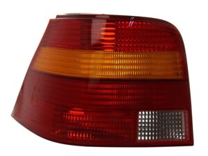 Ліхтар задній Vw Golf IV 1997 - 2003, лівий червоно-жовтий, Depo fz1533)