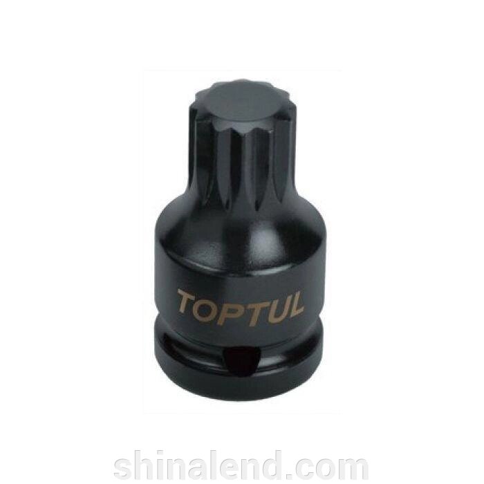 Головка торцева SPLINE ударна TOPTUL М14 L44 мм 1/2" KADB1614S від компанії ШінаЛенд - Оплата Частинами - фото 1