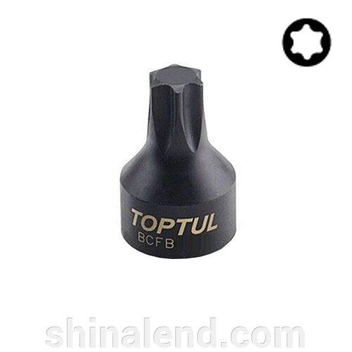 Головка TORX TOPTUL T10 1/4" (цільна) BCFB0810 від компанії ШінаЛенд - Оплата Частинами - фото 1