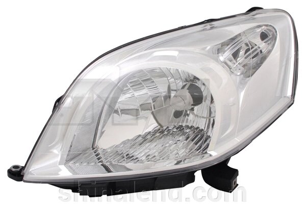 Headlight Left Fiat Fiorino III (quo) / Citroen Nemo / Peugeot Bipper 2007 -, Electr., (TYC FP2151) від компанії ШінаЛенд - Оплата Частинами - фото 1