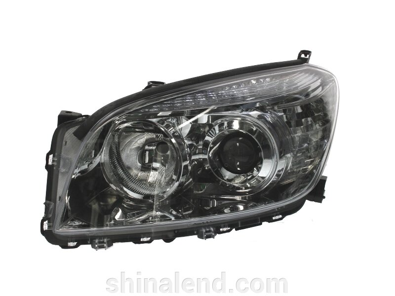 Headlight Left Toyota RAV4 III (XA30, dorestayl) 2005 - 2010, Мед / Електр., (Depo fp1251) від компанії ШінаЛенд - Оплата Частинами - фото 1