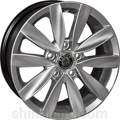 Кастингові колеса репліка CT1303 Skoda 6.5x15 5x112 ET45 Dia57.1 (HS) - платіж частинами від компанії ШінаЛенд - Оплата Частинами - фото 1