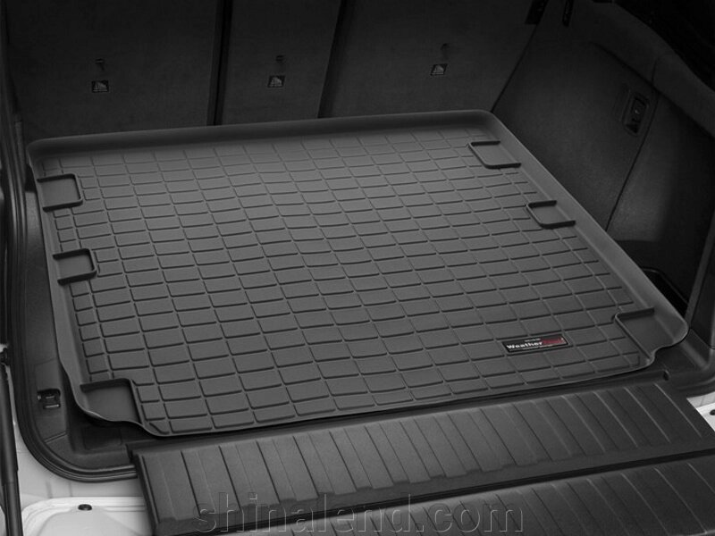 Килимки в багажник Bmw X5 (E70) 2007 - 2013 / X5 (F15) 2013 - 2018 з 2006 - 2013, чорний, Tri-Extruded WeatherTech - від компанії ШінаЛенд - Оплата Частинами - фото 1