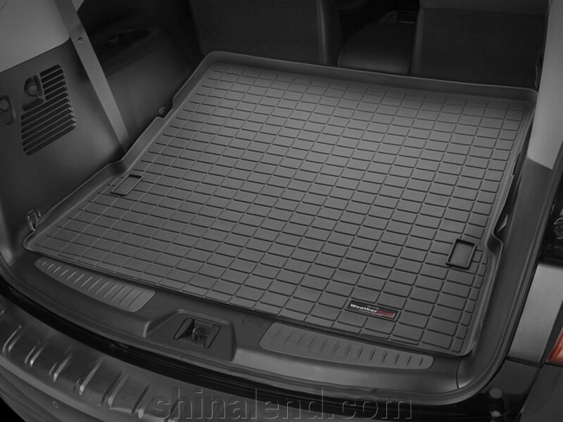 Килимки в багажник Infiniti QX56 III 2010 - 2013 / Infiniti QX80 2014 - / Nissan Armada II 2017 - з 2010 - чорний, від компанії ШінаЛенд - Оплата Частинами - фото 1