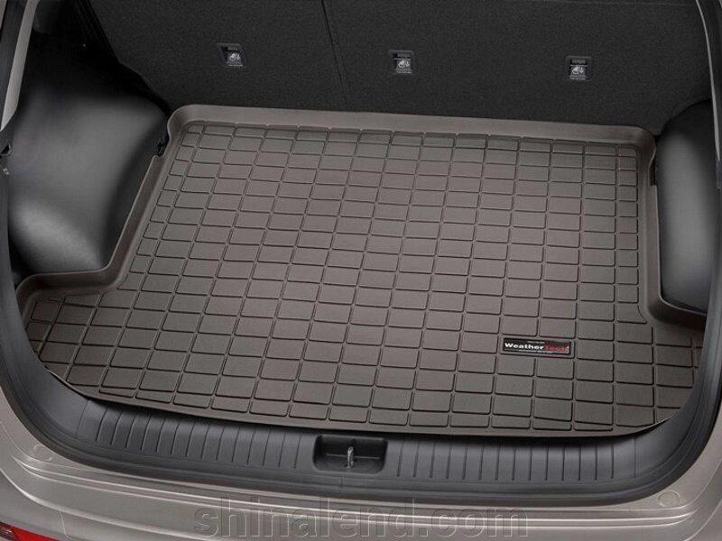 Килимки в багажник Kia Sportage IV (QL) 2016 - з 2015 - какао, Tri-Extruded WeatherTech - штука від компанії ШінаЛенд - Оплата Частинами - фото 1