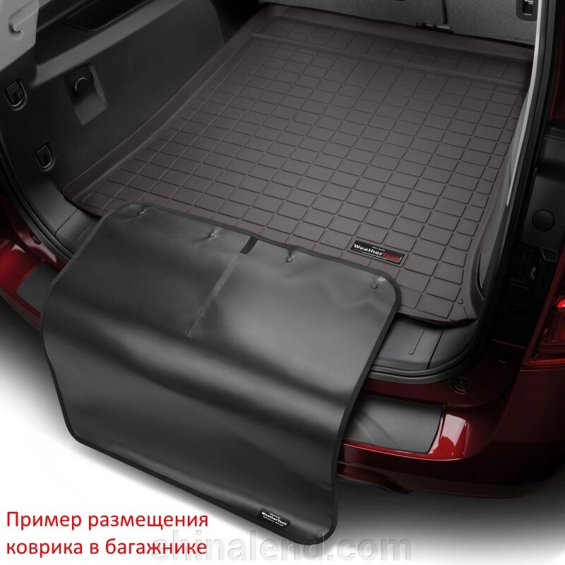 Килимки в багажник Land Rover Range Rover Evoque I (5 дверей) 2011 - 2018 з 2011 - какао, Tri-Extruded WeatherTech - від компанії ШінаЛенд - Оплата Частинами - фото 1