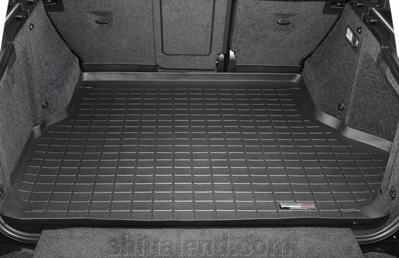 Килимки в багажник Land Rover Range Rover III (L322) 2002 - 2012 з 2002 - 2012, чорний, Tri-Extruded WeatherTech - штука від компанії ШінаЛенд - Оплата Частинами - фото 1