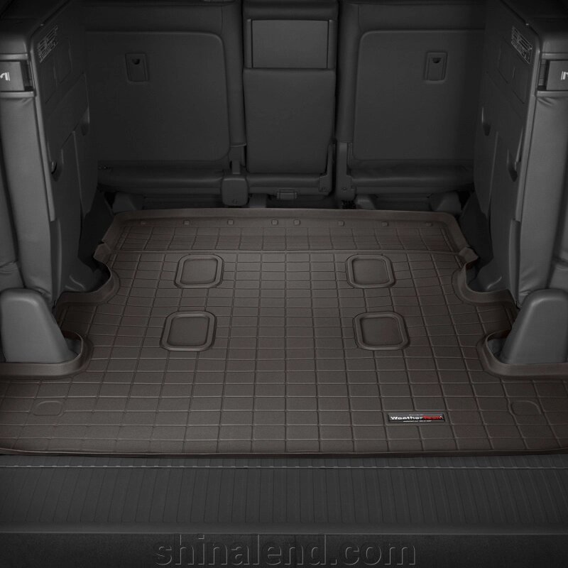 Килимки в багажник Lexus LX570, LX450 / Toyota Land Cruiser 200 2008 - з 2007 - какао, Tri-Extruded WeatherTech - штука від компанії ШінаЛенд - Оплата Частинами - фото 1