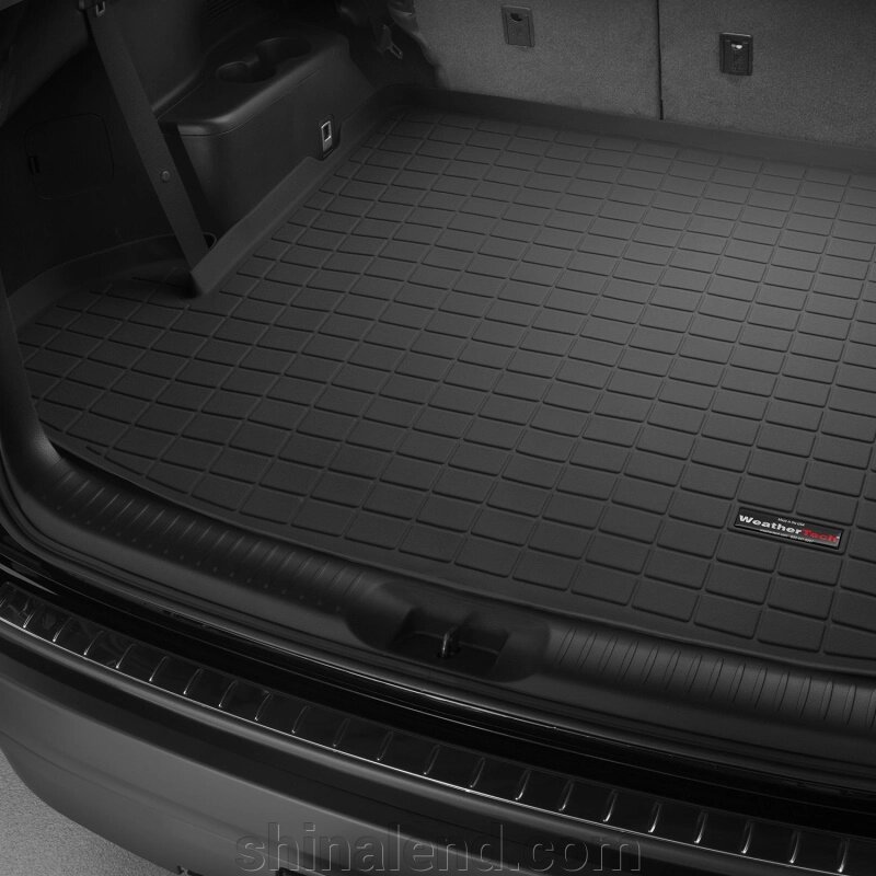 Килимки в багажник Toyota Highlander III 2013 - 2019 з 2013 - чорний, Tri-Extruded WeatherTech - штука від компанії ШінаЛенд - Оплата Частинами - фото 1