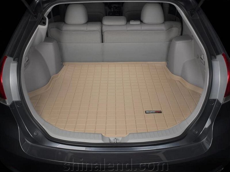 Килимки в багажник Toyota Venza 2009 - 2016 з 2008 - бежевий, Tri-Extruded WeatherTech - штука від компанії ШінаЛенд - Оплата Частинами - фото 1